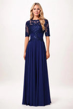 Load image into Gallery viewer, A-Line Maxi Chiffon Mother Dress
